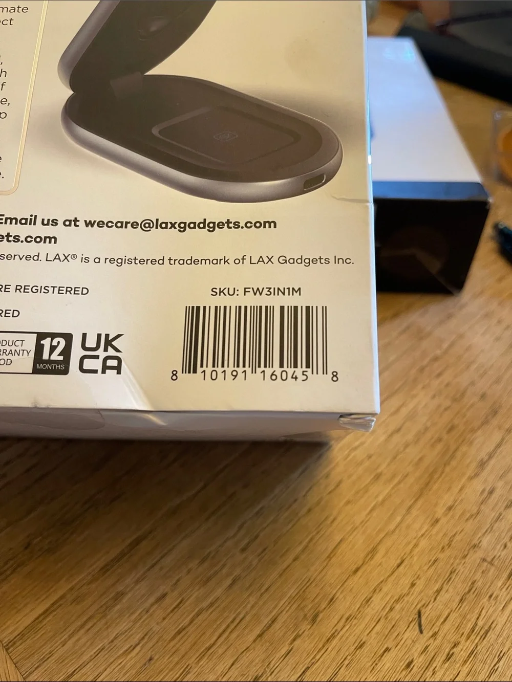 3-in-1 Magnetic Foldable Wireless Charger - Gray
